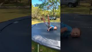 Make It Across The Trampolines Win