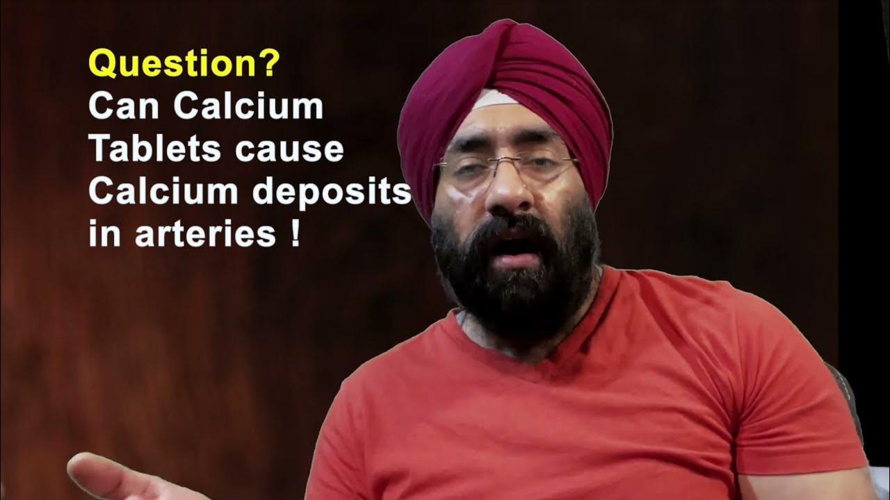 Can Calcium Tablets cause Calcium Deposits in Arteries Dr.Education