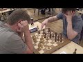 Fight for dark squares in Sicilian Rossolimo, GM Shirov - GM Fedoseev, Blitz chess