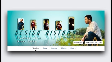 How to Make Facebook Cover Photo Design in Photoshop CC 2020