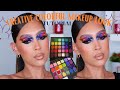 Creative colorful makeup look eye focused tutorial blend bunny cosmetics blends  primal palettes