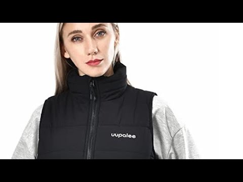 uupalee #Women's Heated Vest with Included Battery Pack - YouTube