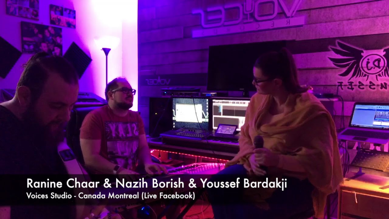 جلسة موسيقية ٣ رنين شعار & نزيه ابو الريش و يوسف بردقجي //Voices Studio