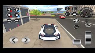 American i8 police car game 3D screenshot 4