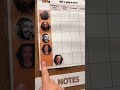Swing Tracking Chart on Broadway