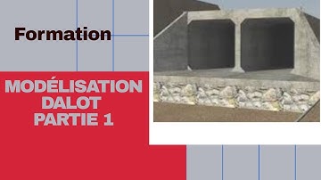 Formation Dalot avec Robot Structural Analysis (RSA) Partie 1.