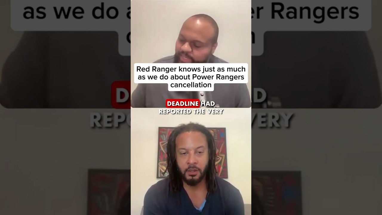 Red Ranger knows just as much as we do about Power Rangers cancellation