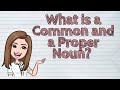 Understanding Common and Proper Nouns