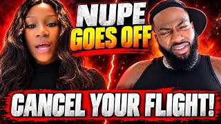 Queen opp calls Nupe out of his name, Nupe tells her to cancel her flight