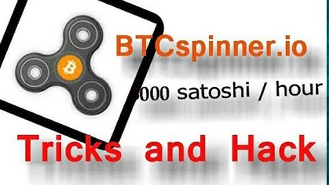 btcspinner io. | tricks and hack | 3000 satoshi / hour