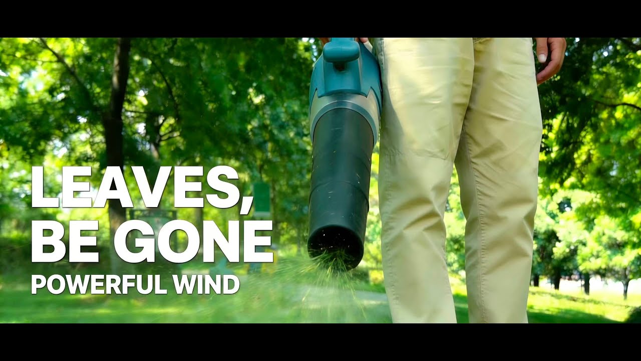 Blowing Leaves Has Never Been This Easy