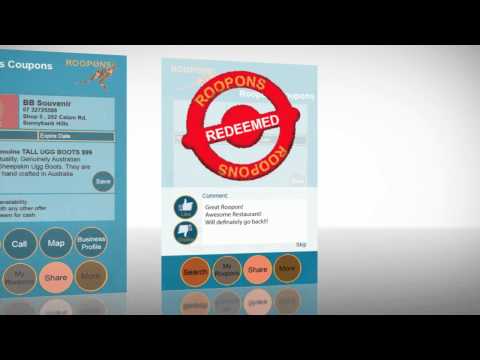 Roopons : Australia’s FREE Mobile Coupon App