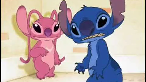 ꧁Stitch meets Angel꧂ 🌺🌷🌸