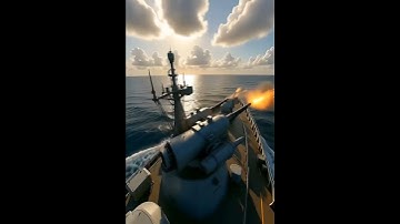 “Sea Air Defense System in Action – Extreme Firepower & Tactical Gun Shots!”