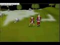 The runescape santa dance in the snow