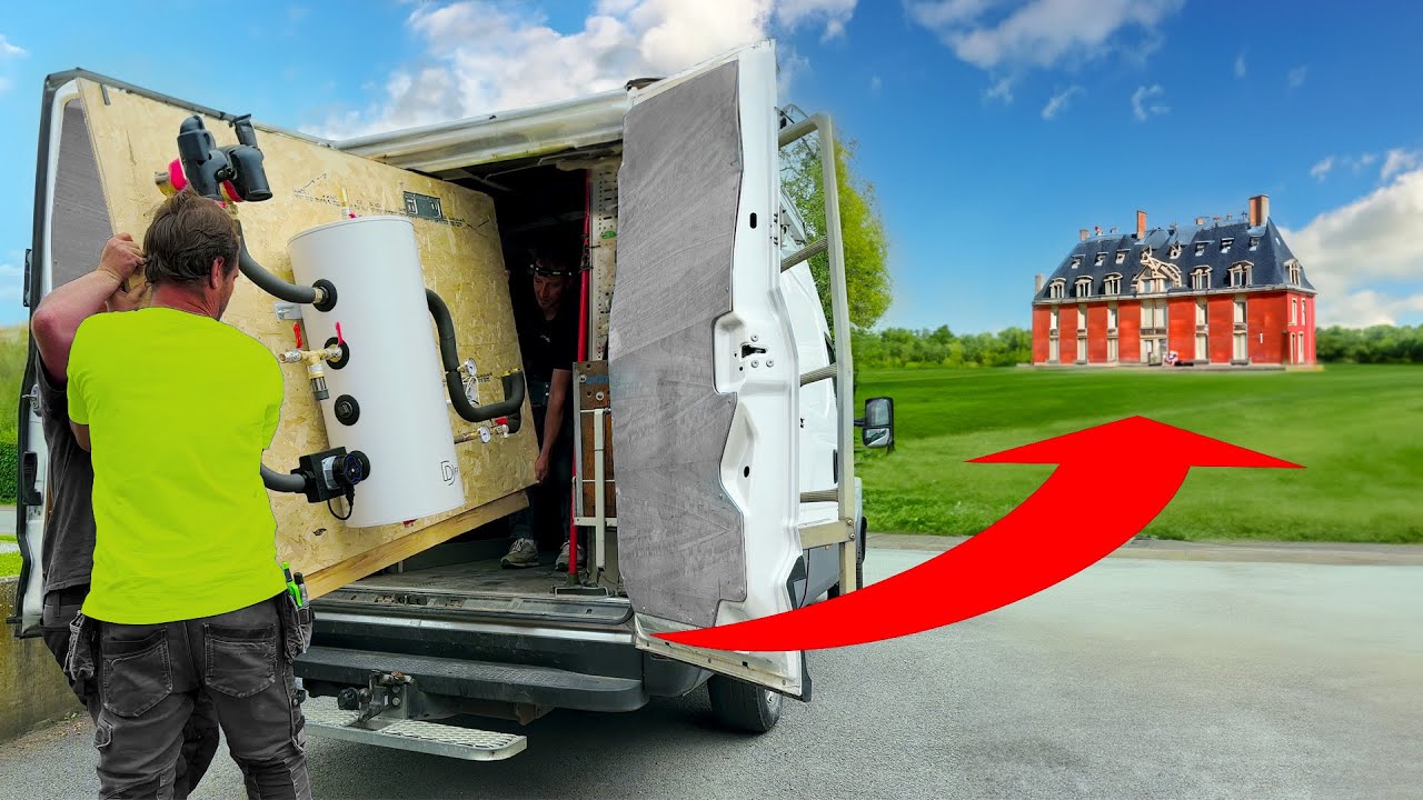 Client à 200 km ? Je pré-fabrique et livre sa CHAUFFERIE