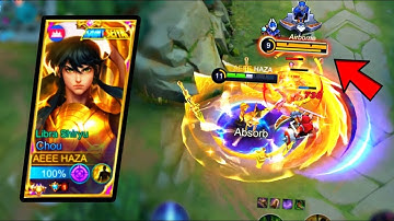 WTF DAMAGE !!! 😱 BEST 3 ITEM FOR CHOU USERS | MUST TRY!! | - MLBB