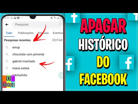 Como apagar histórico do facebook no celular | limpar o histórico do Facebook ( Pesquisas recentes )