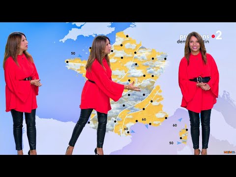 Myriam Seurat - Prévision  Météo France sur france 3 le 21 octobre 2021