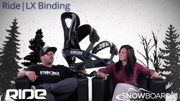 2015 Ride LX Mens Binding Overview by SnowboardsDOTcom