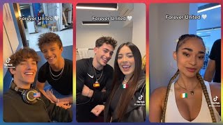 Now United falando "Unidos pra sempre" em seus idiomas nativos