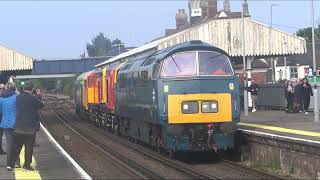 SWANAGE RAILWAY DIESEL GALA CONVOY - D1015, 20302, 20311 & 50021 at Wareham (08/05/24)