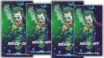 New Trending Whatsapp Status Video Editing Kinemaster || Kinemaster Video Editing || Mood Off Status