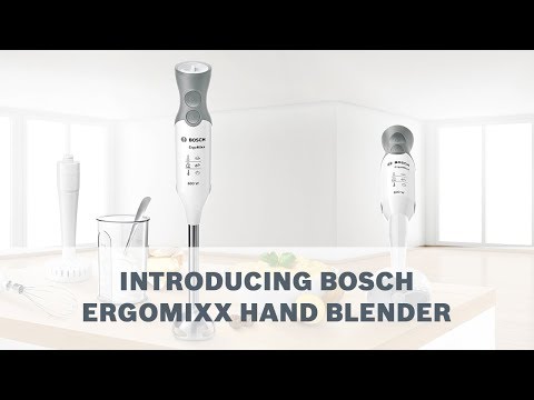 Video: Ponorný mixér Bosch MSM6B400: popis a návod