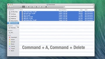How to Clean Out Your Downloads Folder and Trash