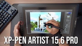 XP-PEN Artist 15.6 Pro Unboxing+Review in Autodesk Revit A Screen Drawing Tablet for Architects