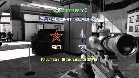 MW3 one bullet, two headshots