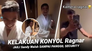 Sandy Sampai Loncat Di Kagetin Ragnar ! Pelawak Timnas Baru Lagi