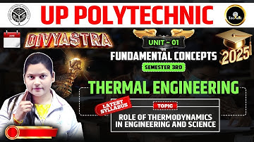 Thermal Engineering-1|| lecture-1 ||Polytechnic 3rd semester || Upbte 3rd semester by as technic