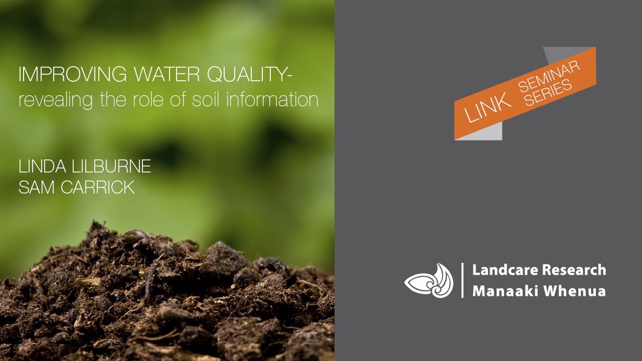 Improving water quality - revealing the role of soil information. LINK seminar Part 1
