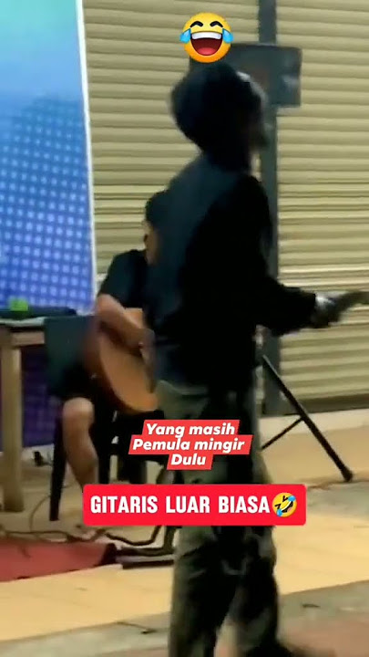 gitaris kocak🤣melody wali - yank‼️bikin lucu✔️ngakak😆 #memelucuuhuhuh #ngakakkocak #lagupop #lucu