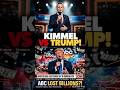 🚨 Jimmy Kimmel Says Trump Drama Cost ABC BILLIONS! 💰🔥 #Shorts #Trump #JimmyKimmel