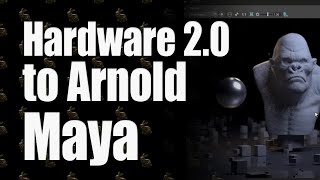 Converting Maya lights from Hardware Viewpoint 2.O to Arnold
