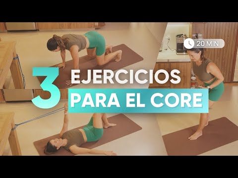 3 ejercicios para un CORE Fuerte que cuida tu COLUMNA | ✔︎ Osteoporosis ✔︎ Artrosis ✔︎ Discopatías