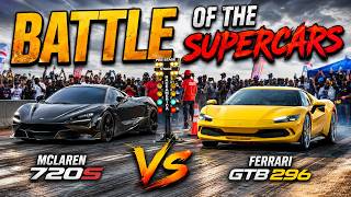 FERRARI 296 GTB vs McLAREN 720S! BATTLE OF THE SUPERCARS | Drag Rivals Jamaica 🇯🇲