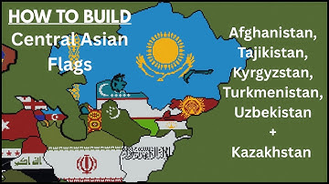 How To Build Extended Small Scale pt.18 Central Asian Flags