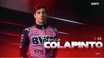 F1 intro 2025 Colapinto Vers. 4K