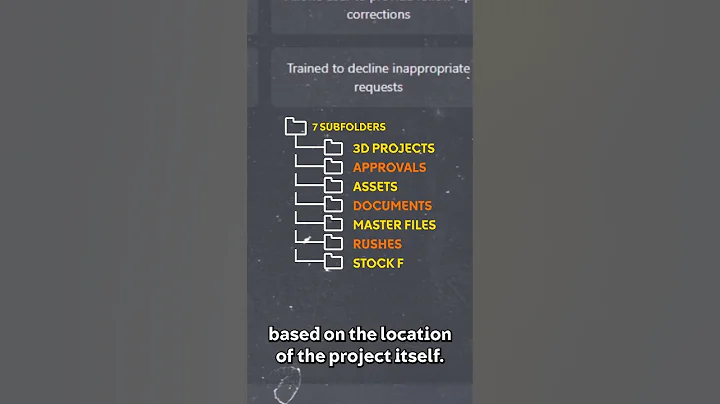 FOLDER STRUCTURE FREE SCRIPT FOR AE #shorts #script