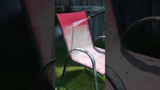 Sunken Chair Makeover 🪑 #manplusriver #satisfying #scubadiving