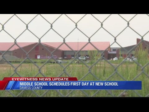 First day for students at new Daviess County Middle School scheduled