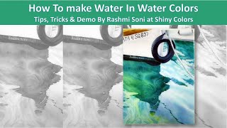 How to Paint Water in Watercolor- Tips and Demo