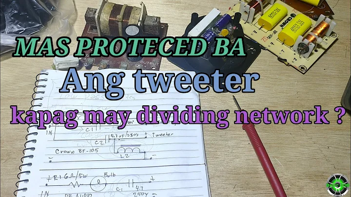 DIVIDING NETWORK FOR SPEAKERS AND TWEETERS