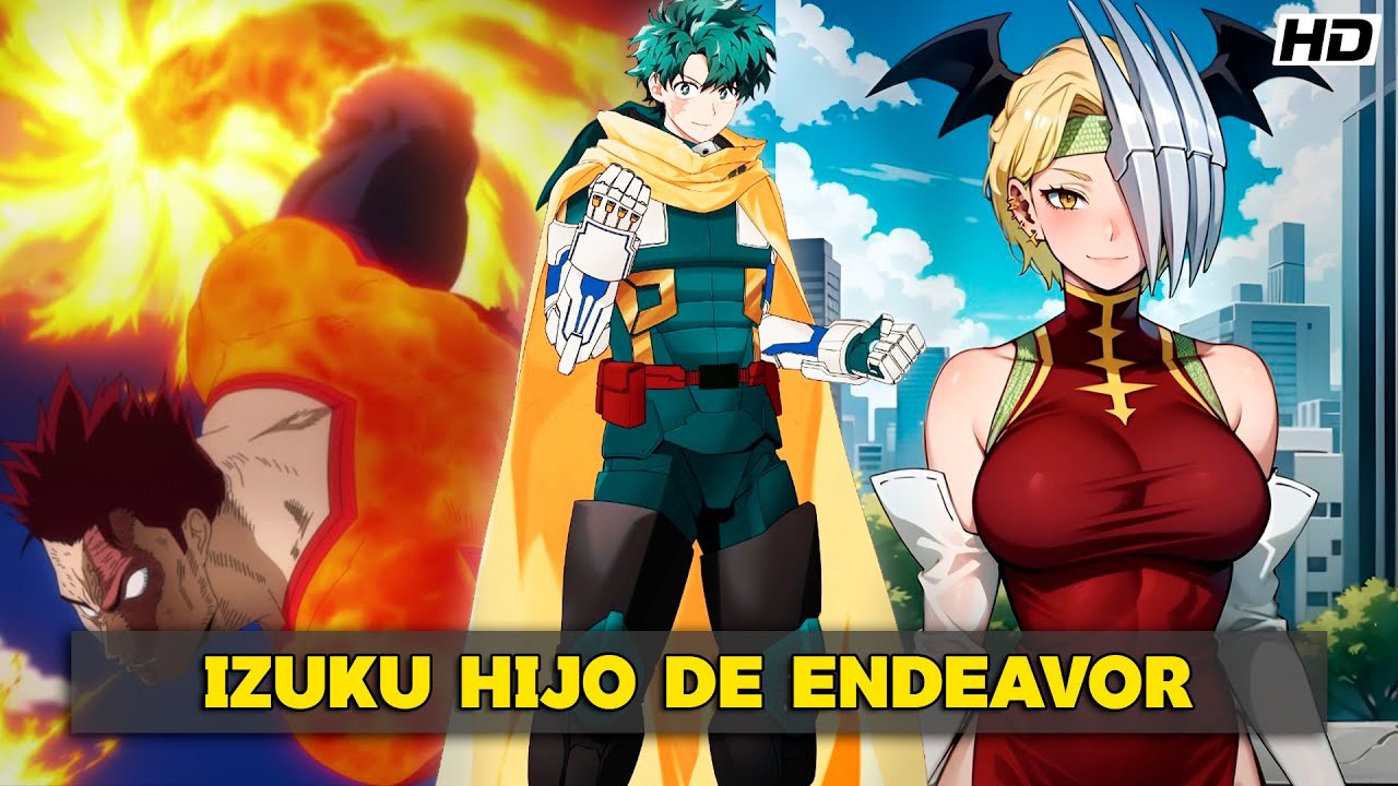 QHPS Izuku Fuera El Hijo Secreto De Endeavor y Midnight?