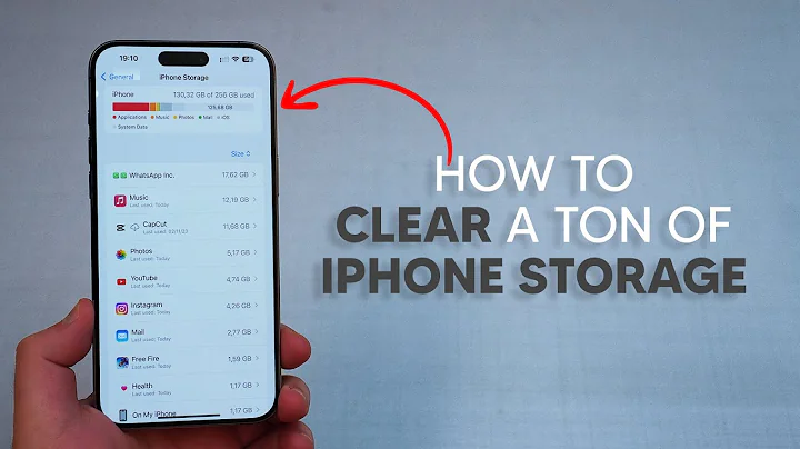 How To Free Up a TON of iPhone Storage - Just One Simple Trick!