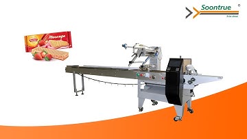 SZ180 Flow Wrapping Machine-Waffle Packaging Machine
