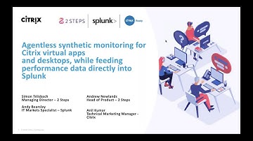 Citrix-2 Steps-Splunk webinar